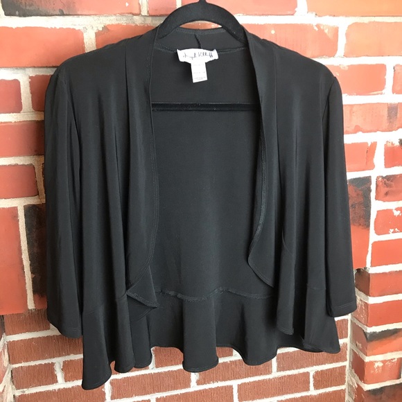 Joseph Ribkoff Flowy Cardigan With Peplum Bottom